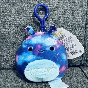 Squishmallows‎ Piaxa The Colorful Alien Collectible Clip 3.5” NWT